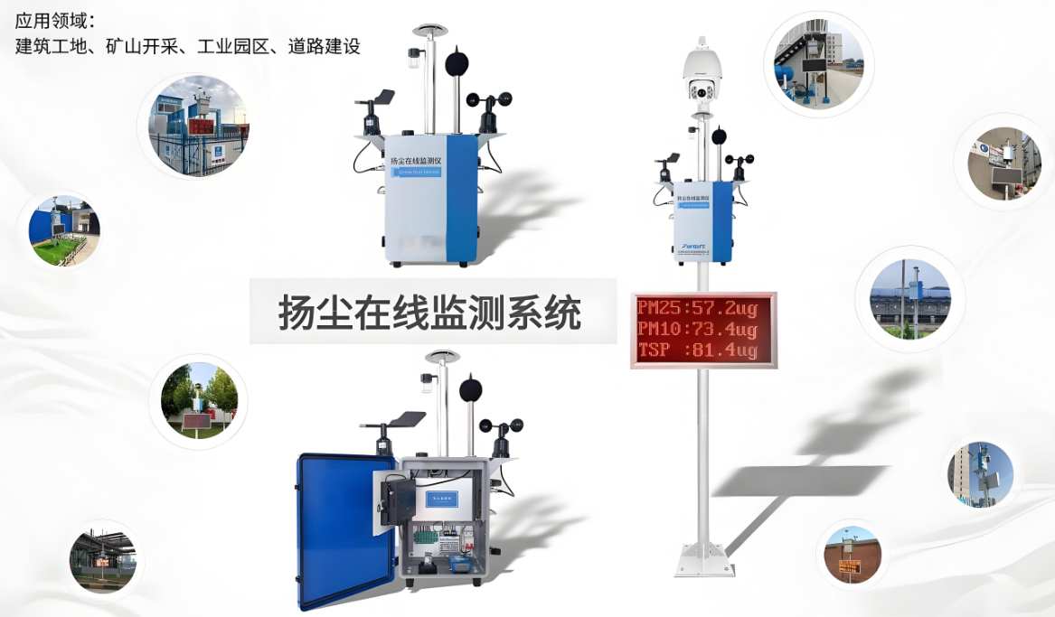 工地施工揚(yáng)塵監(jiān)測(cè)系統(tǒng)主要檢測(cè)哪些數(shù)據(jù)？