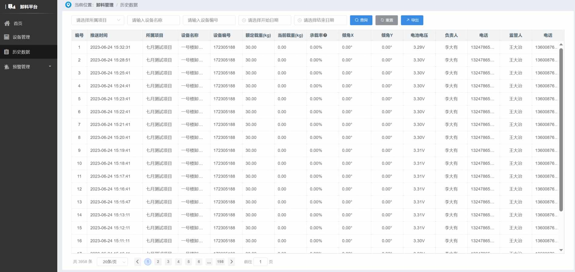 陜西知行華智:工地卸料平臺(tái)管理系統(tǒng)有什么功能優(yōu)勢(shì)? 陜西知行華智:工地卸料平臺(tái)管理系統(tǒng)有什么功能優(yōu)勢(shì)?